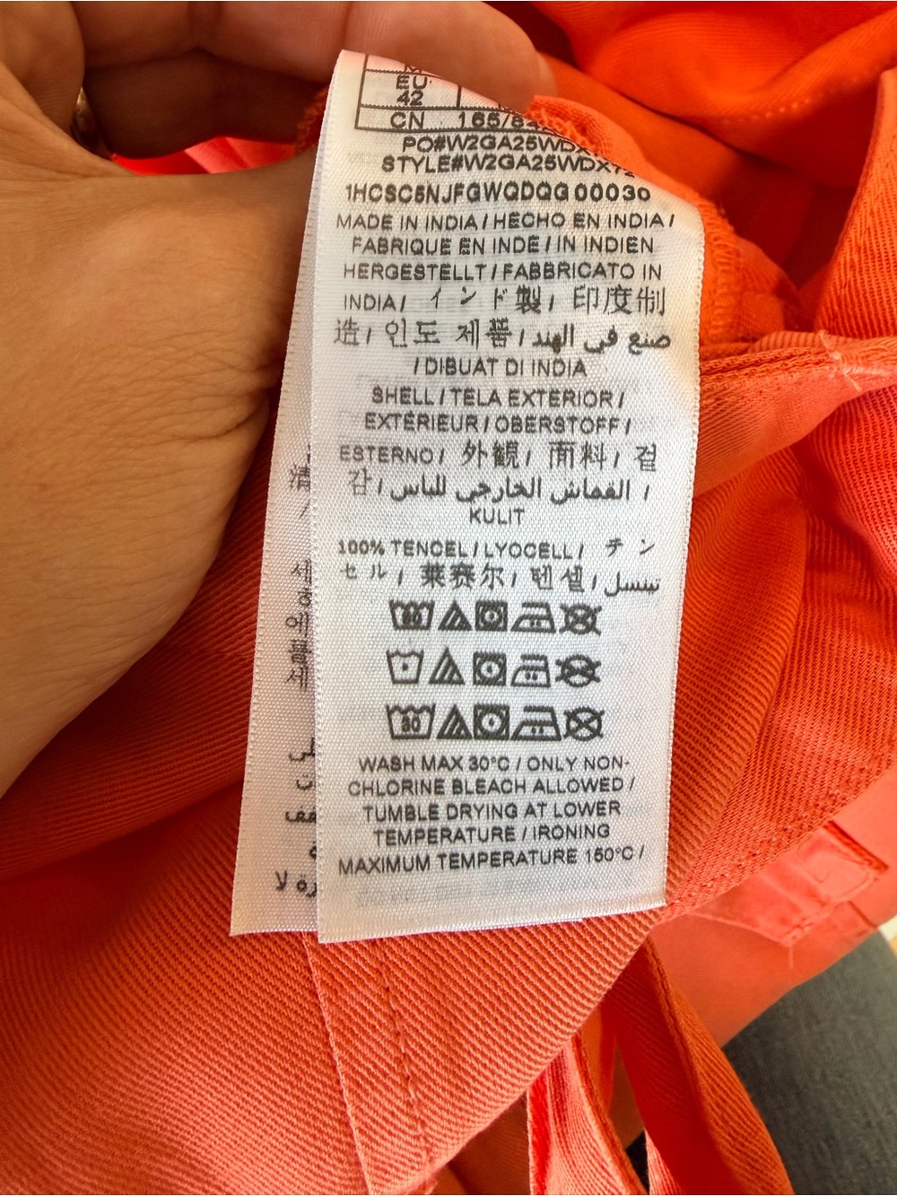 GUESS Coral Tencel Utility Jumpsuit — Y2K / Workwear / Gorpcore / Coveralls - Picture 9 of 12